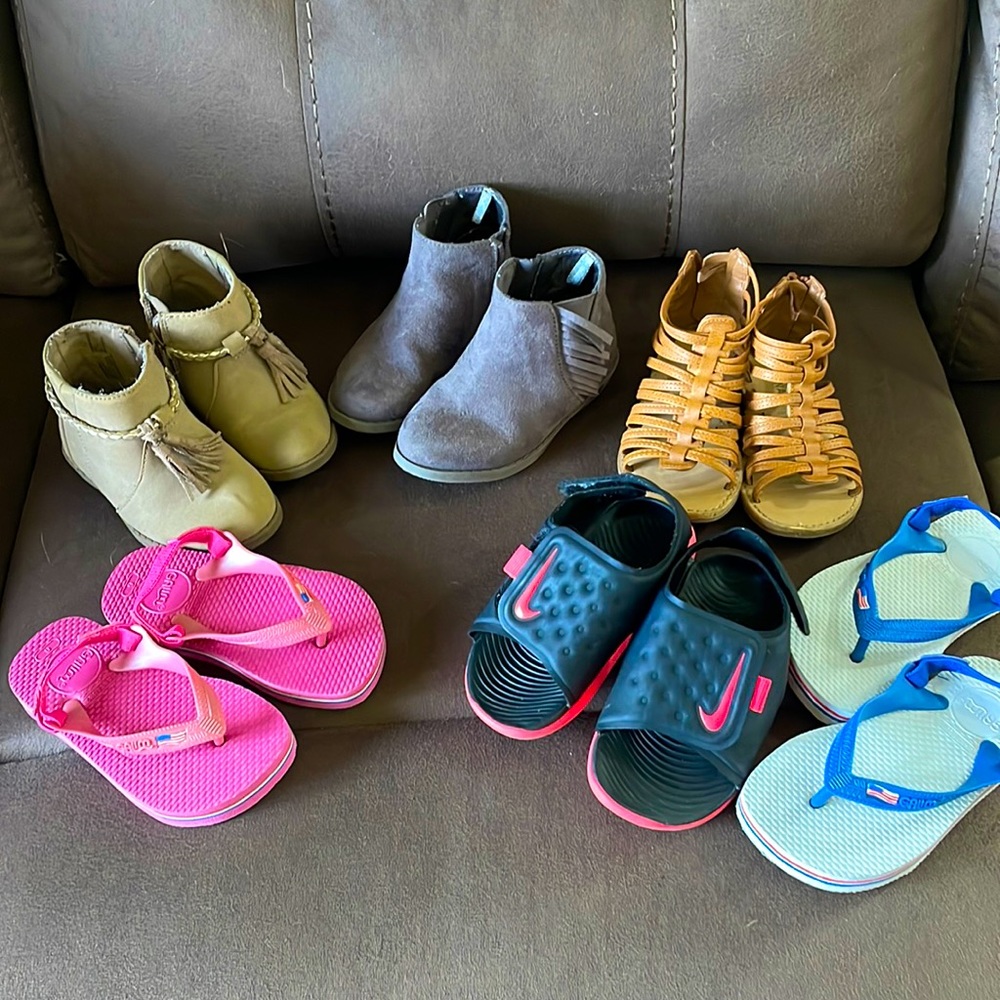 Girls shoes size 6 & 7